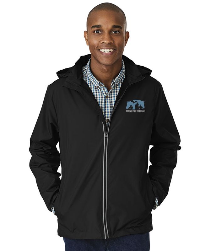 Pack-N-Go Full Zip Reflective Jacket-Red, Royal, Navy, Black, Grey