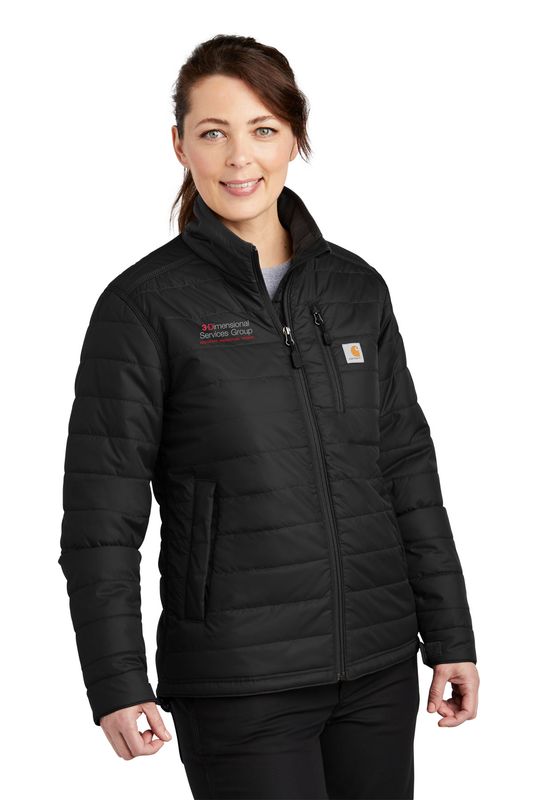 Carhartt Women’s Gilliam Jacket- Black, Shadow Grey