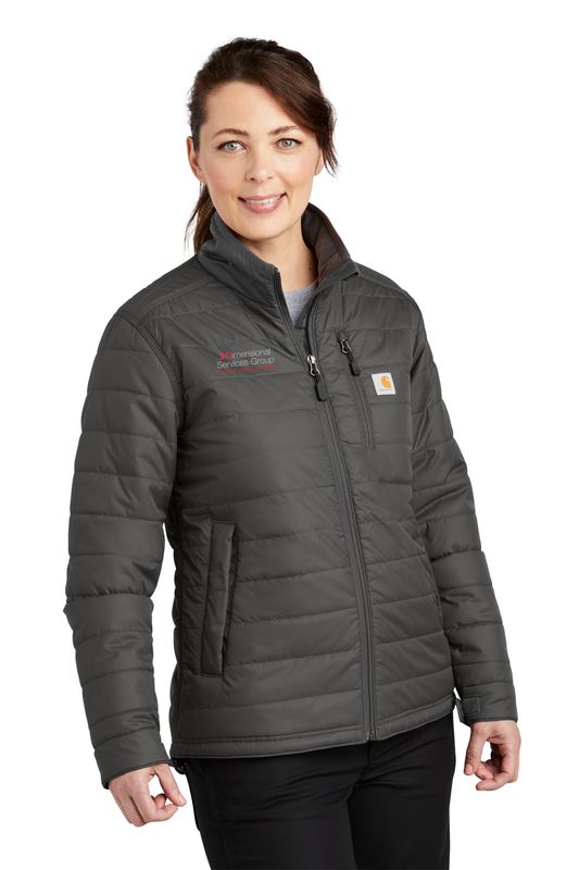 Carhartt Women’s Gilliam Jacket- Black, Shadow Grey