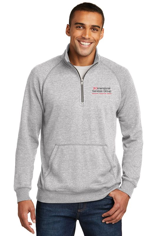 District Lightweight Fleece 1/4-Zip- Black, Grey, Navy