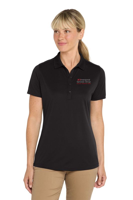 CornerStone Women's Select Lightweight Snag-Proof Polo- Black, Charcoal, Dark Navy