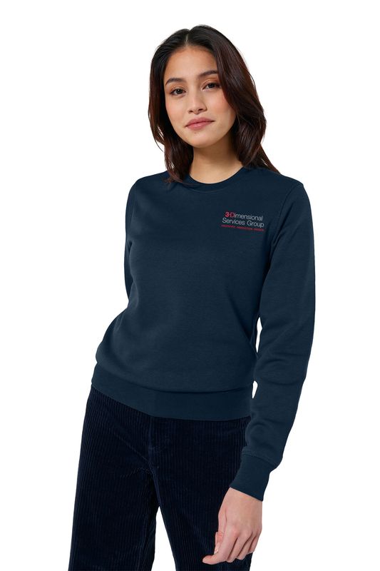 Stanley/Stella Unisex Roller Crewneck Sweatshirt- Black, Navy, Dark Heather Grey