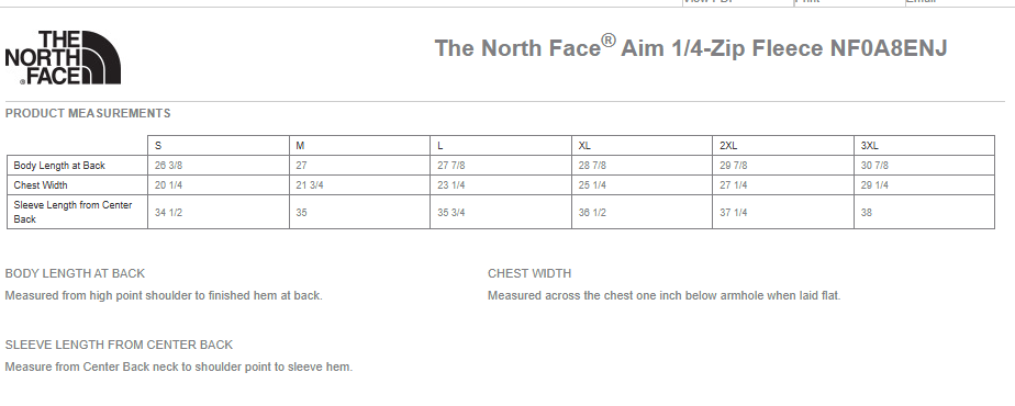 The North Face Aim 1/4-Zip Fleece- Black, Smoked Pearl Grey, Shady Blue