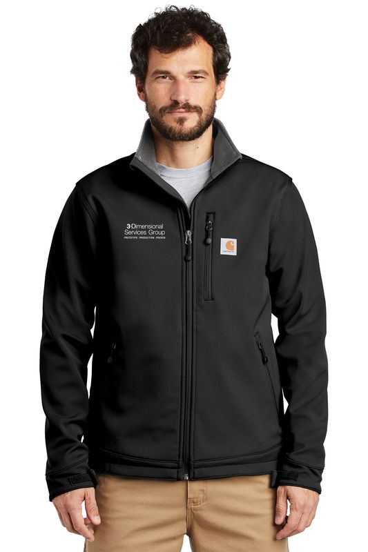 Carhartt Crowley Soft Shell Jacket- Black, Charcoal, Navy