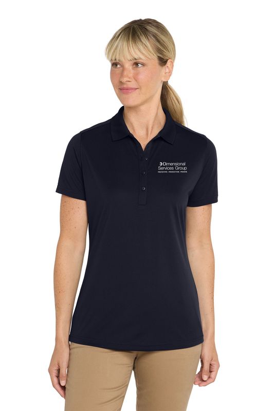 CornerStone Women's Select Lightweight Snag-Proof Polo- Black, Charcoal, Dark Navy