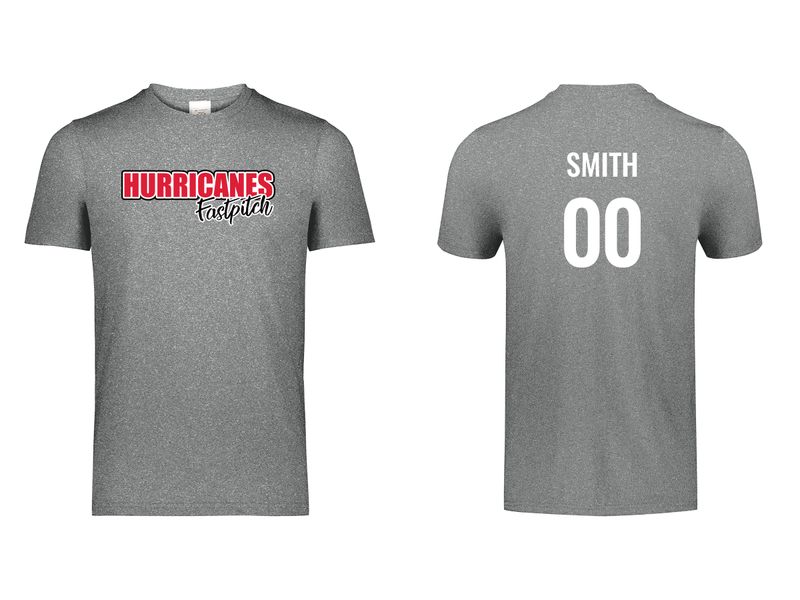 All-Day Core Basic 50/50 Tee- Black, Heather Grey, White