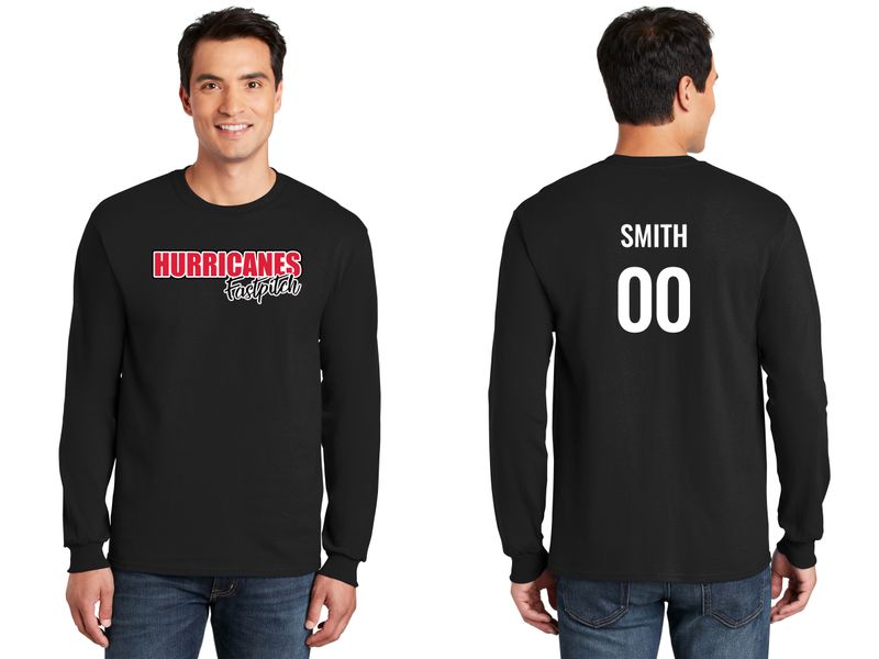 Unisex Soft Cotton Long Sleeve T-Shirt - Black/ Sport Grey/ White