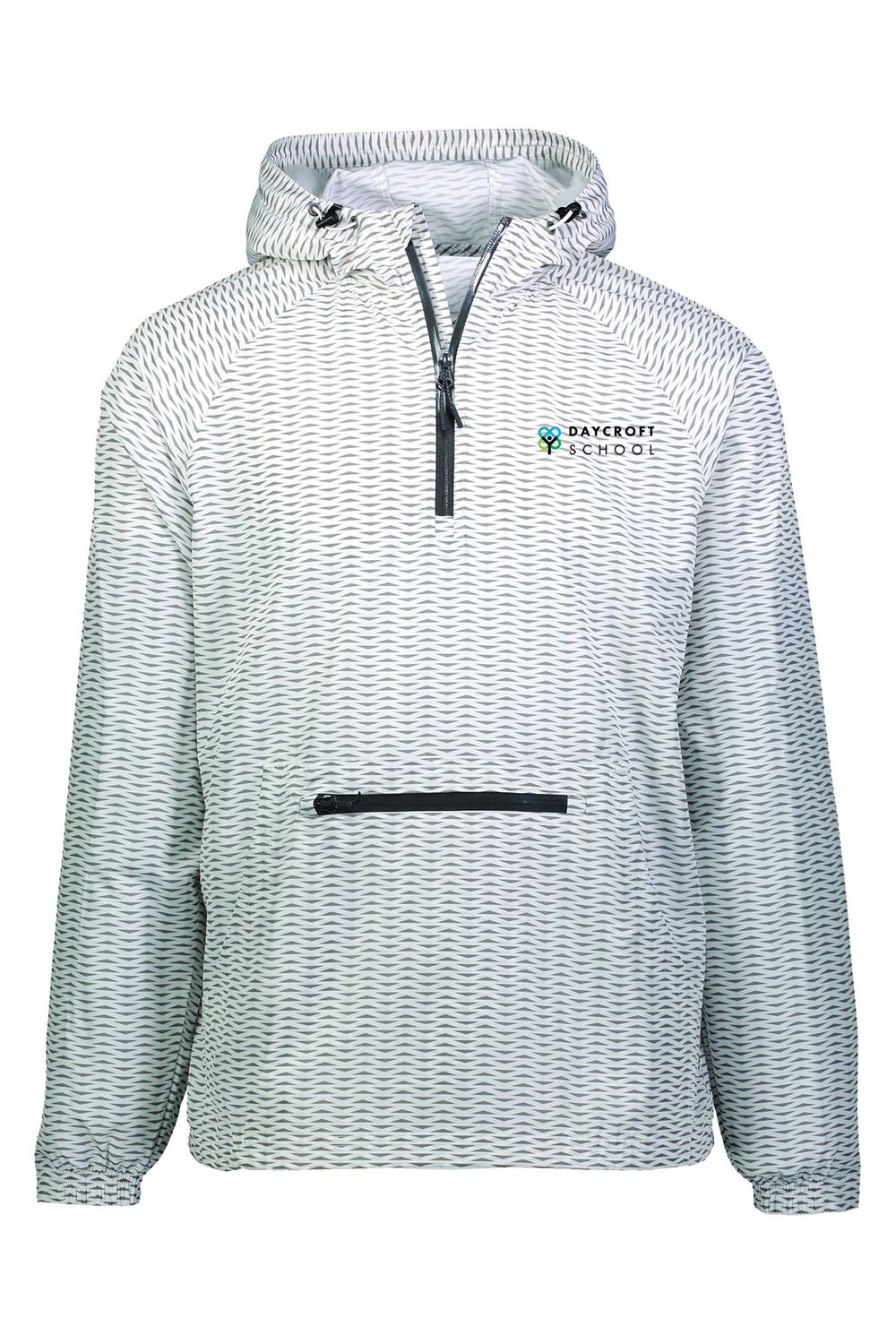 Range Jacket Windbreaker-White, Black Range Jacket Windbreaker-White, Black