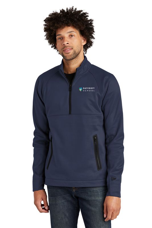 New Era Venue Fleece 1/4-Zip Pullover - Navy, Dark Grey, Black