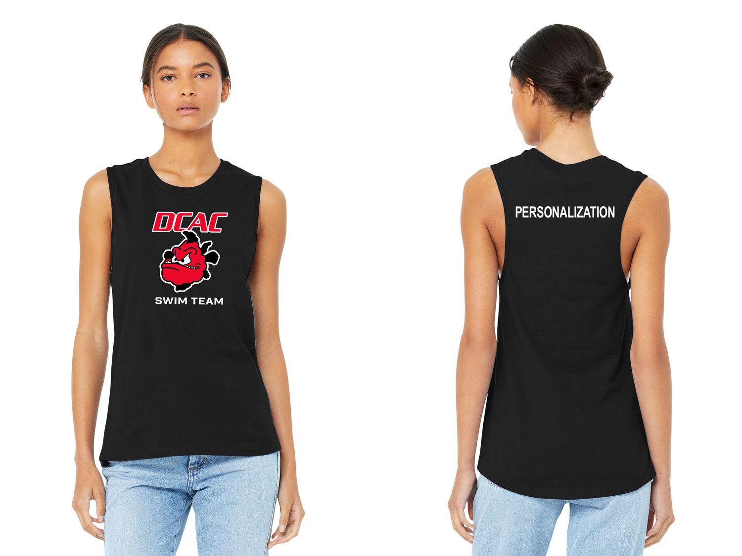 Women's Muscle Tank - Black