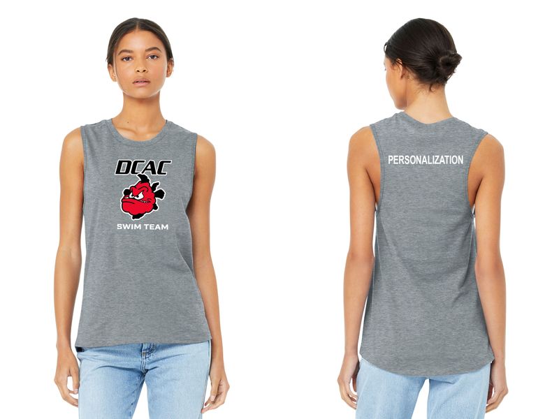 Women's Muscle Tank - Grey