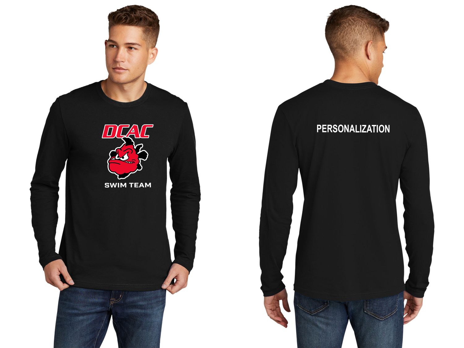 Next Level Soft Cotton Long Sleeve Tee - Black