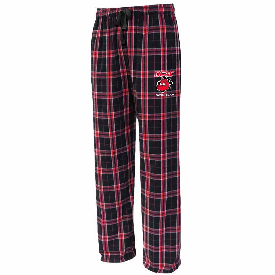 Flannel Pants- Red/Black Unisex and Youth Sizes