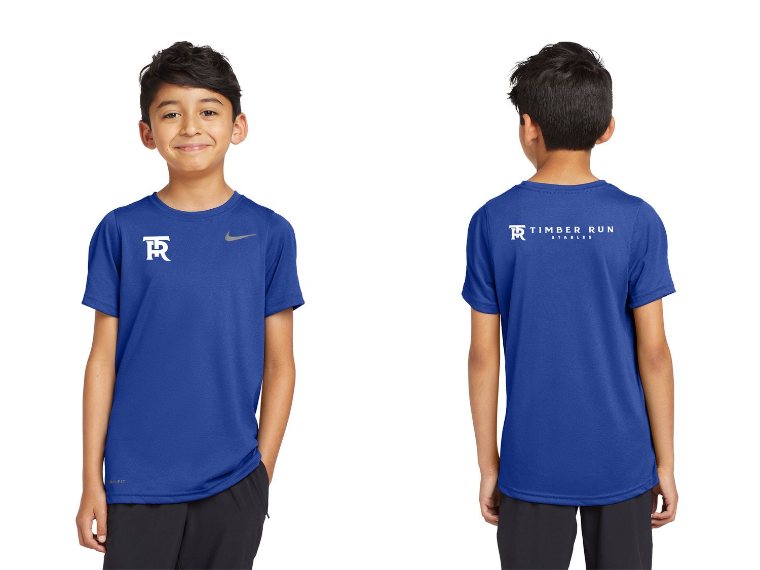 Nike Youth Legend Tee-Royal, Black, Navy