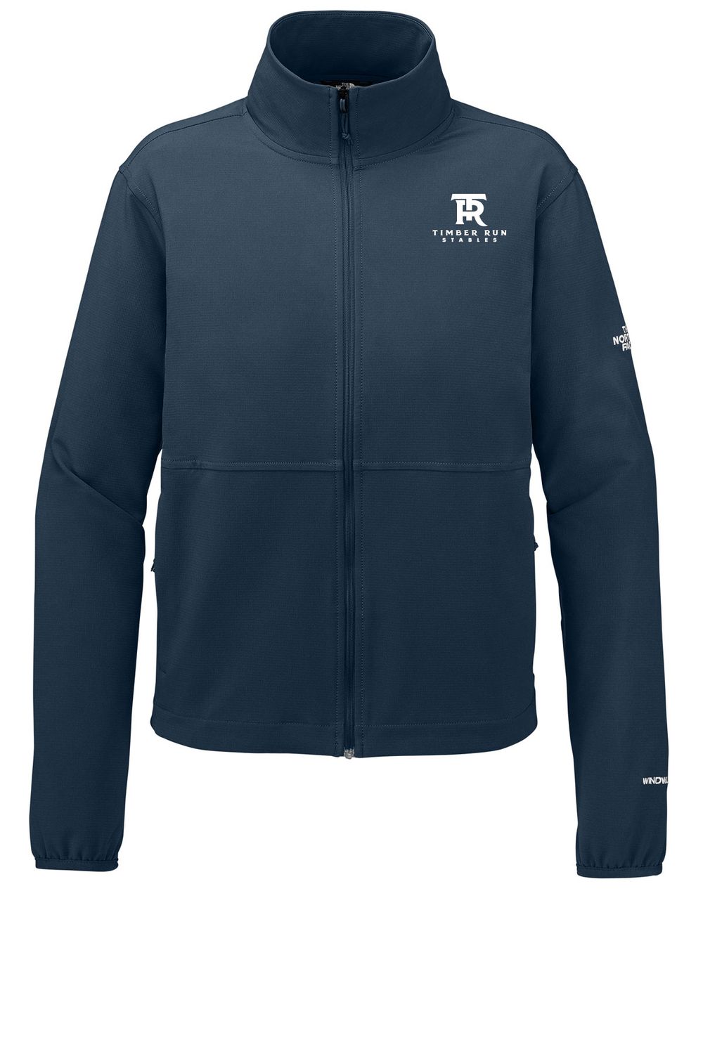 The North Face Women’s Edge Stretch Soft Shell Jacket- Navy, Grey