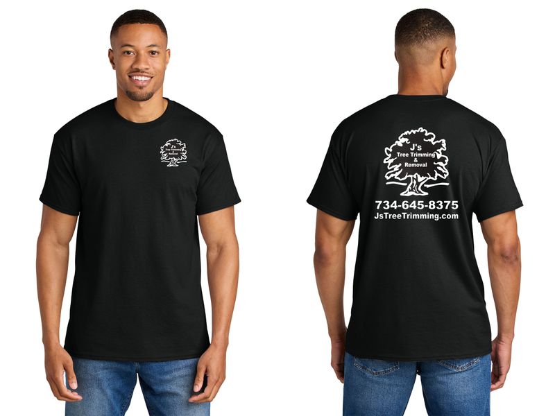 Short Sleeve 50/50 T-Shirt - Black, Royal, Safety Green