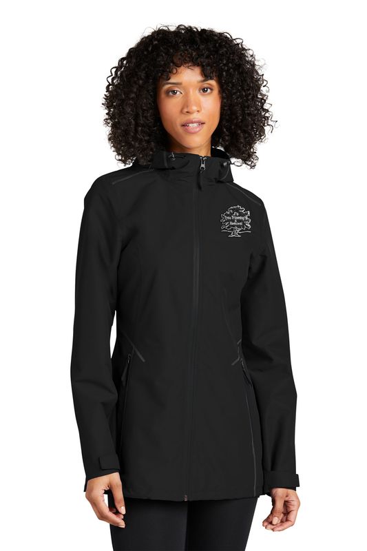 Ladies Collective Tech Outer Shell Jacket - Black, Grey