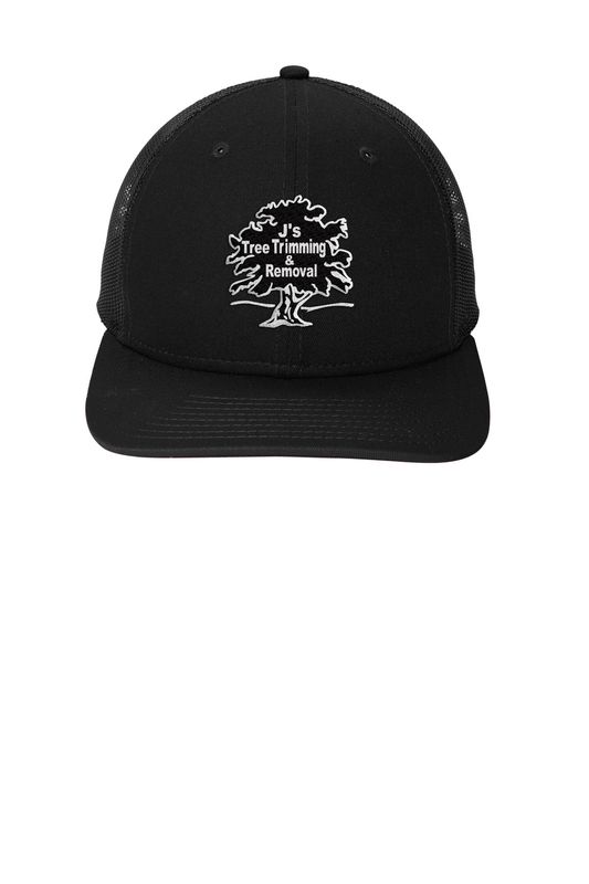 New Era Snapback Low Profile Trucker Cap- Black, Heather Graphite, Grey, Camo/Black