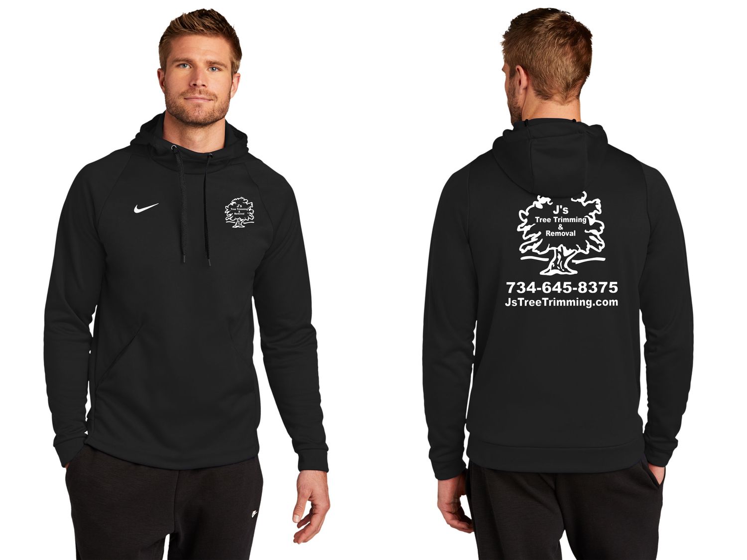 Nike Therma Pullover Fleece Hoodie- Black or Royal