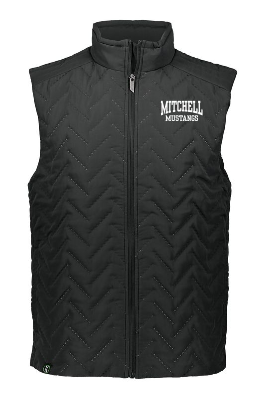 NEW Repreve Eco Vest -Black/Dk Grey/White/Navy