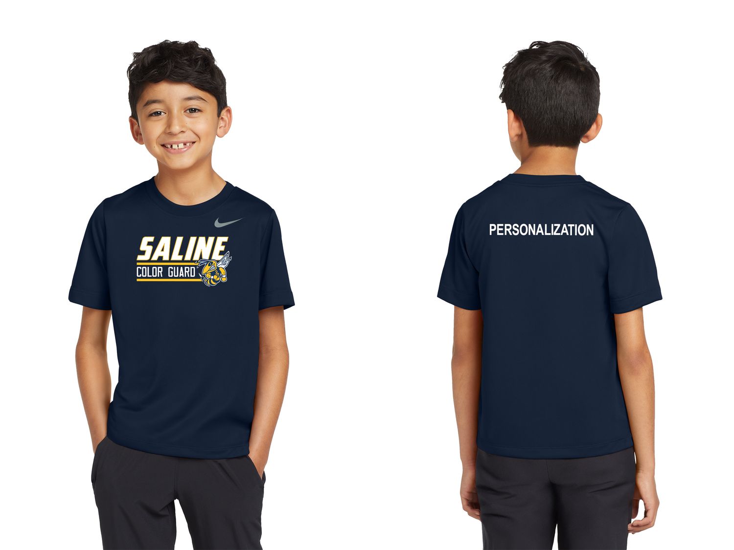 Nike Youth Legend Tee- Navy, Grey, White