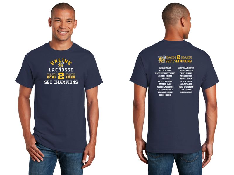 Championship T-Shirt: Unisex Basic Cotton Tee - Navy