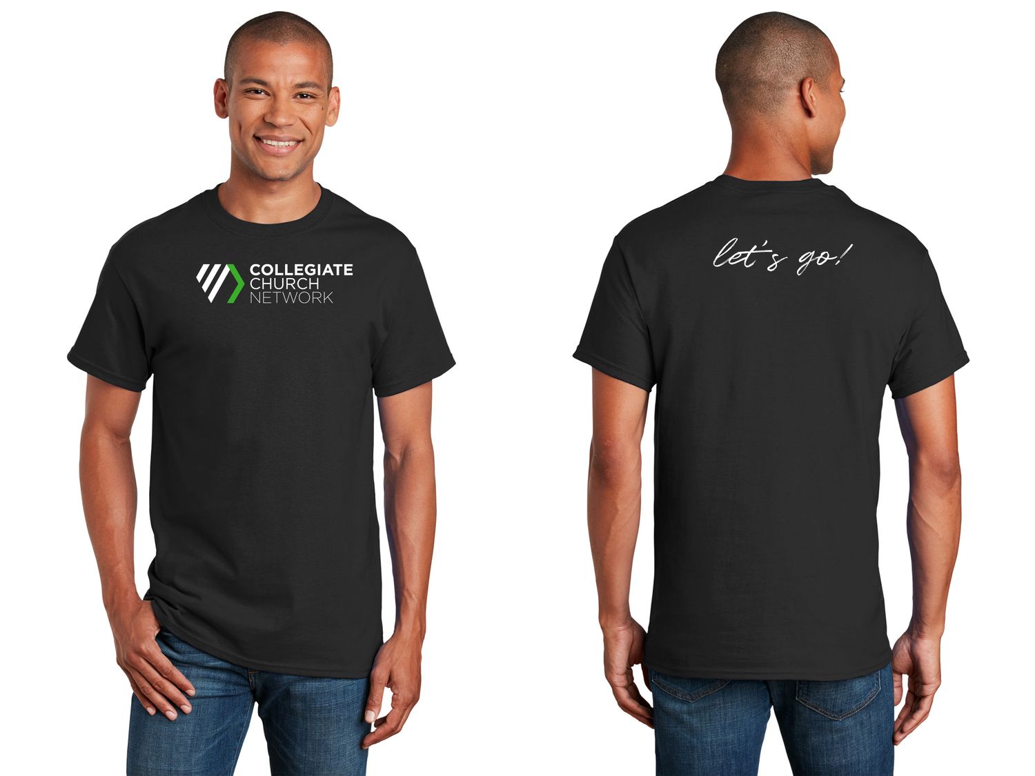 Adult Unisex Cotton Tee- Black, Sport Grey, White