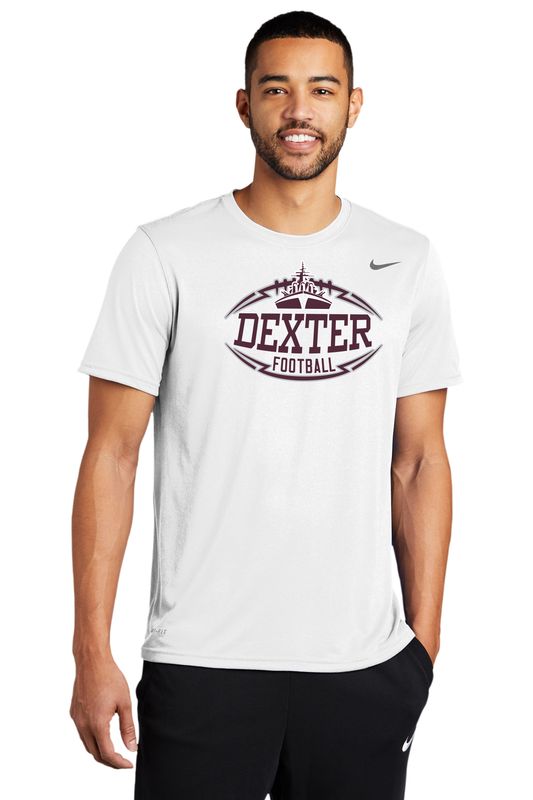 (OPTIONAL NIKE PLAYER PACK ITEM) Nike Performance Short Sleeve Tee (Youth Sizes Available) - White