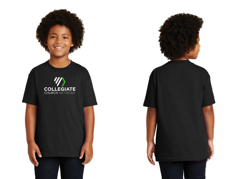 Youth Soft Cotton Short Sleeve T-Shirt- Black, Sport Grey, White
