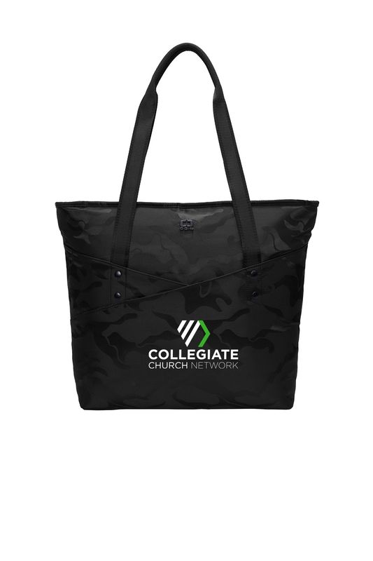 OGIO Downtown Tote- Black Camo