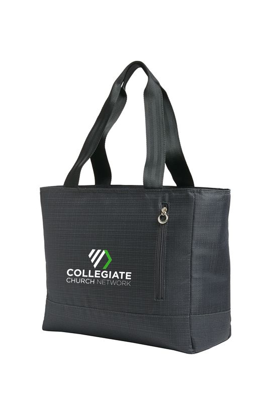 Port Authority Women&#39;s Laptop Tote- Dark Charcoal