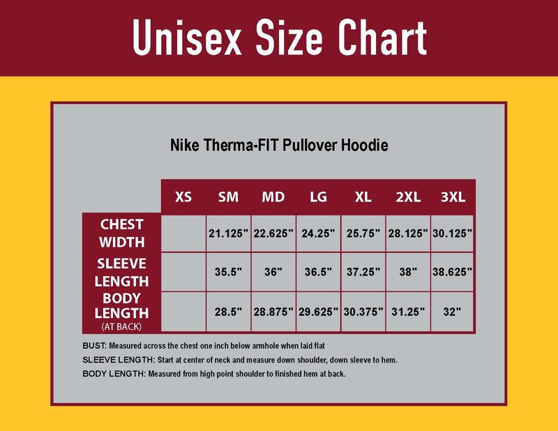 Adult Nike Therma-FIT Pullover Fleece Hoodie- Navy