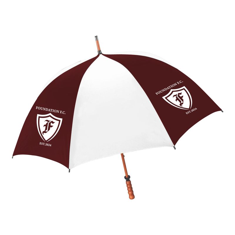 NEW Golf Umbrella- Maroon/White