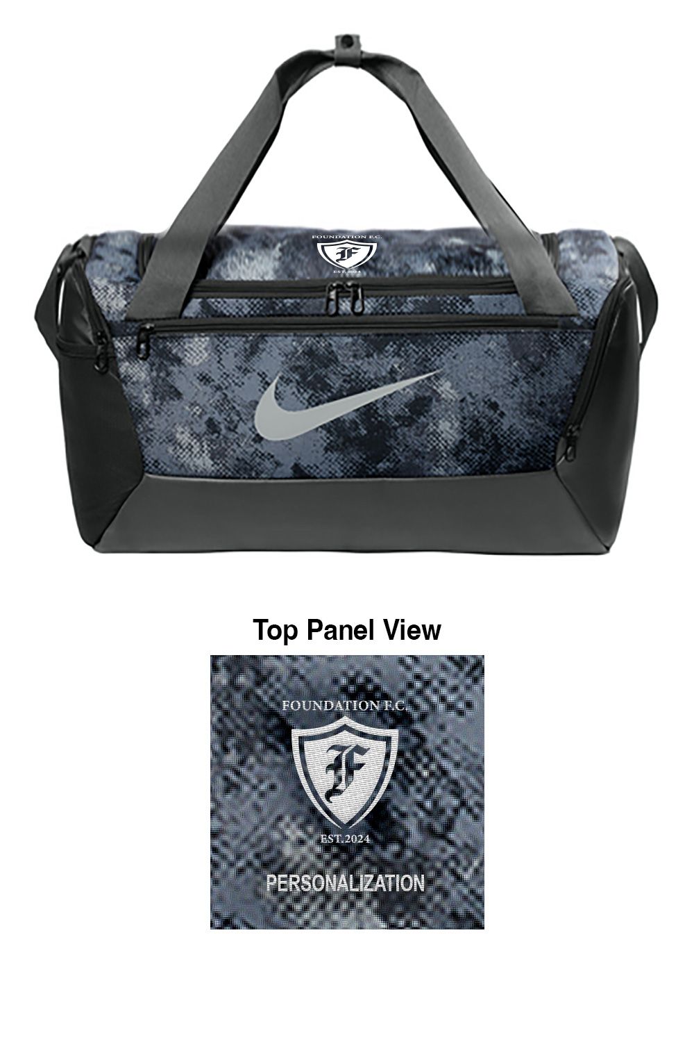 NEW Nike Brasilia Camo Duffel- Camo