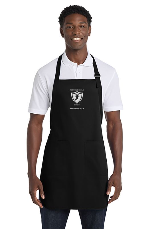 NEW PA Full Length Apron with Pockets- Black, Maroon