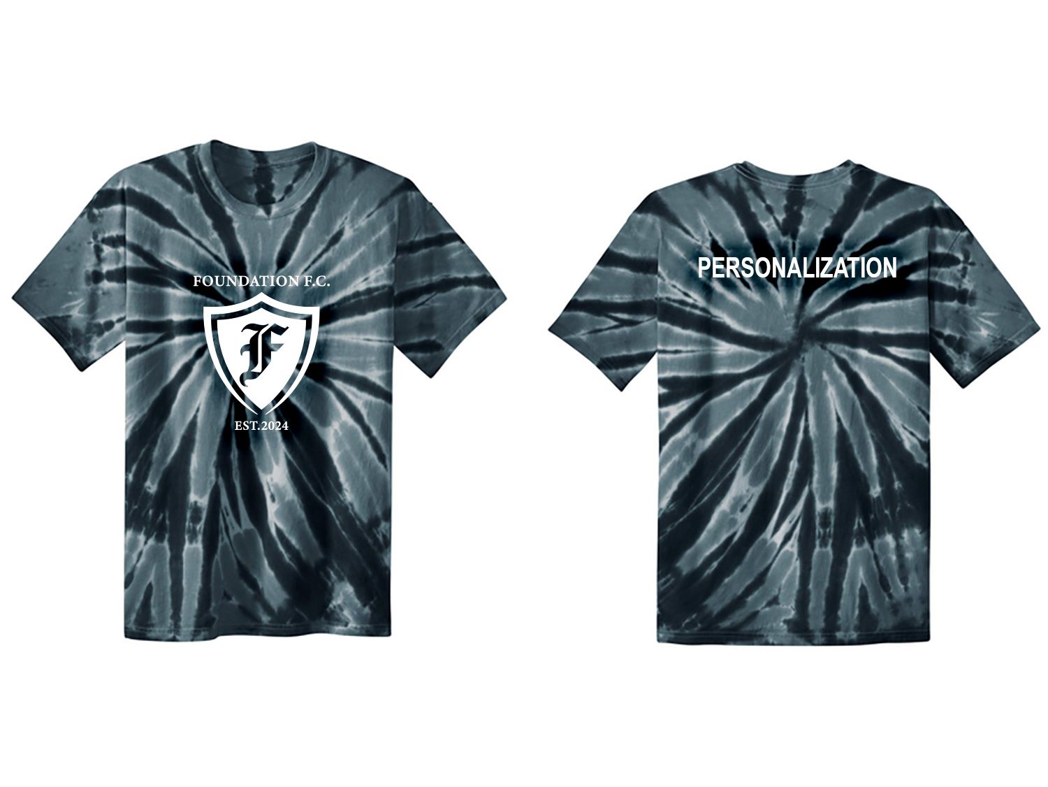 NEW Youth Tie-Dye Tee- Maroon, Rainbow, Black