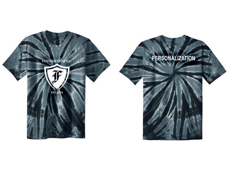 NEW Youth Tie-Dye Tee- Maroon, Rainbow, Black