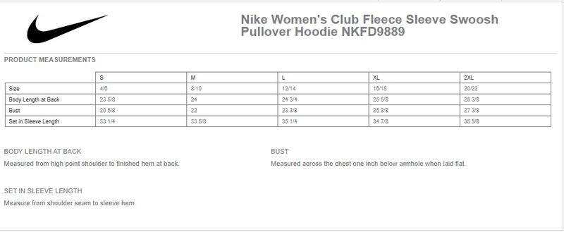 Nike Women's Cotton Fleece Hooded Sweatshirt - Black