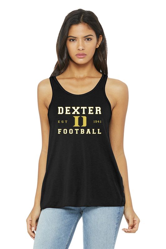 Women’s Bella+Canvas Racer Back Tank- Maroon, Black