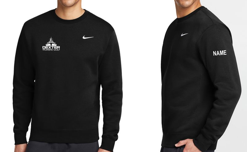 [OPTIONAL TEAM GEAR] Nike Club Fleece Crew-Black