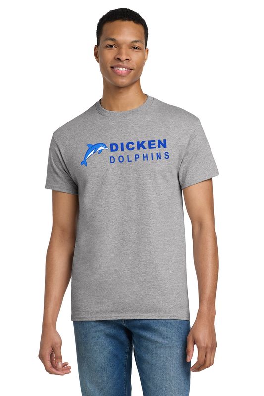 Adult Unisex Cotton Tee - Sport Grey, White