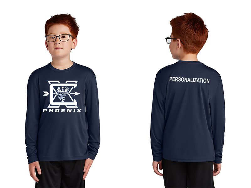 Cross Country Warm Up- Long Sleeve (Adult and Youth sizes)- Navy