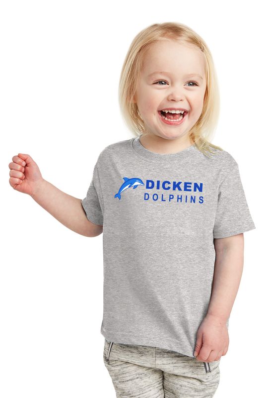 Rabbit Skins Toddler Tee- Grey, White