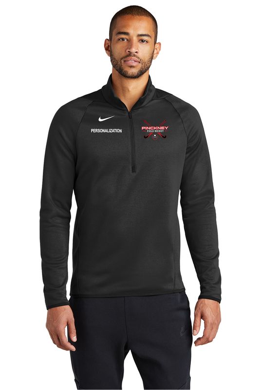 Nike Men's Dri-FIT 1/4 Zip - Black, Red