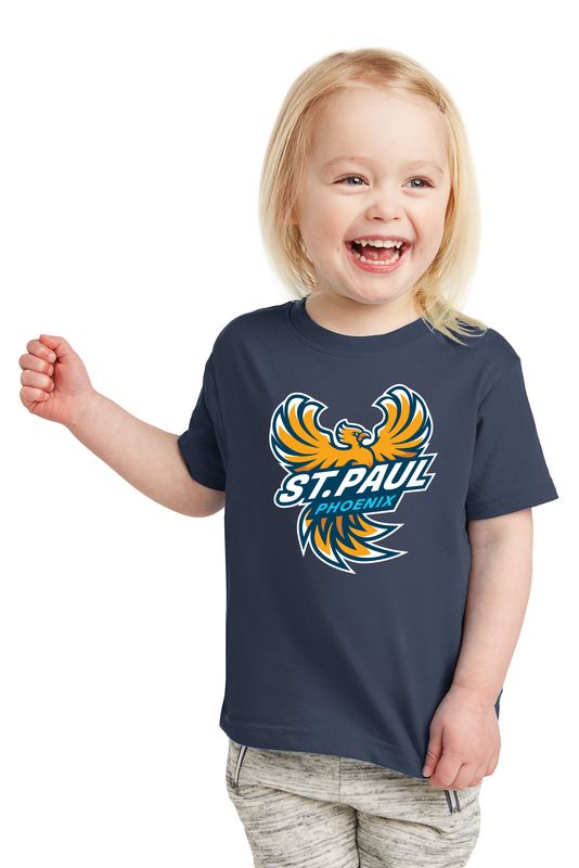 Toddler Core Cotton Tee - Navy