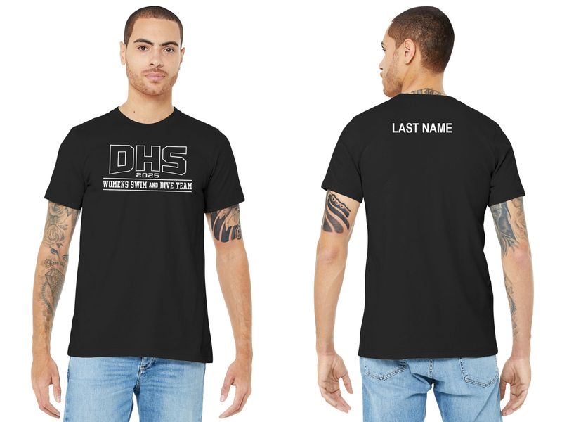 [REQUIRED TEAM GEAR] Adult Unisex Cotton Tee- Black