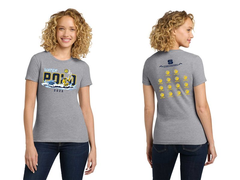 Ladies Soft Cotton Tee- Navy, White, Grey