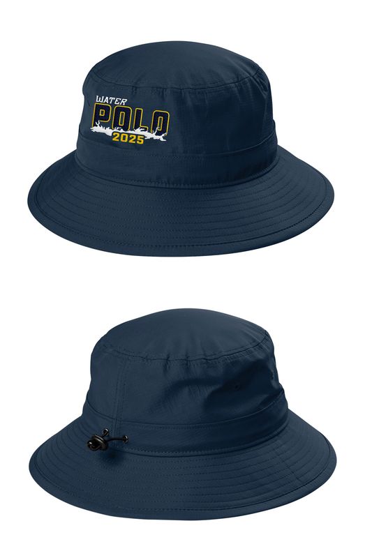 Outdoor UV Bucket Hat- Navy, White