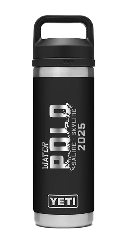 18 oz or 26 oz  Yeti Waterbottle- Black