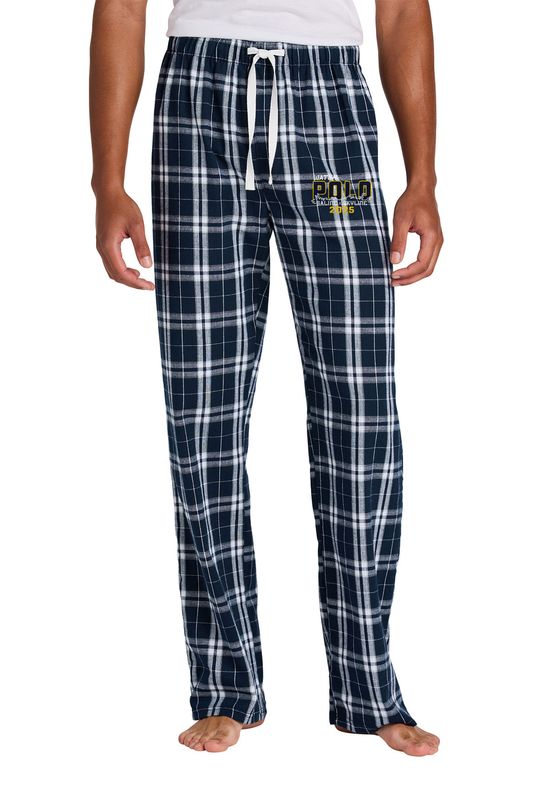 Men's Flannel Plaid Pant-Navy